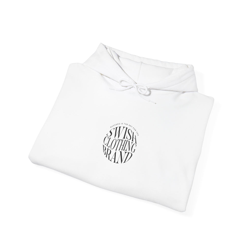 "Swish Clothing Brand" White Hoodie