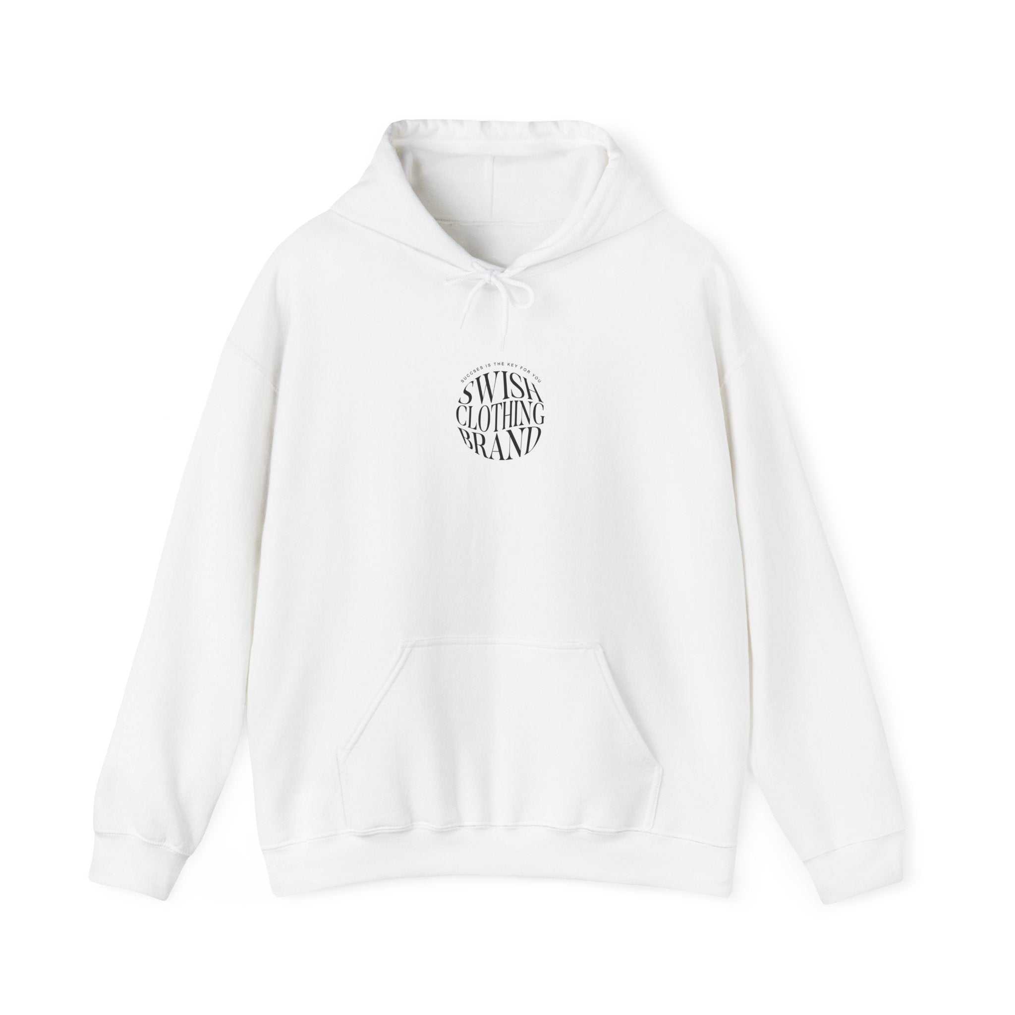 "Swish Clothing Brand" White Hoodie