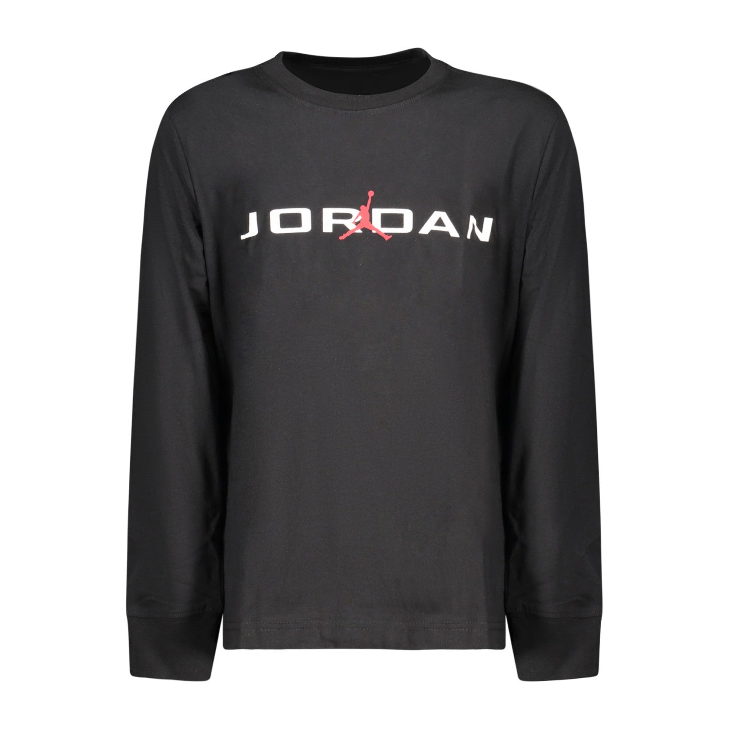 Jordan Youth Long-Sleeve T-Shirt — Red / Black