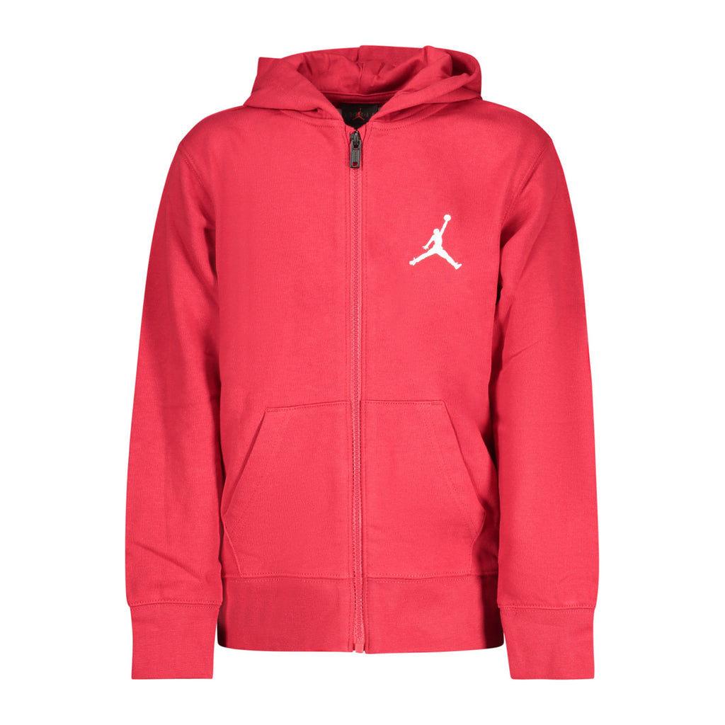 Jordan Youth Full-Zip Hoodie — Red