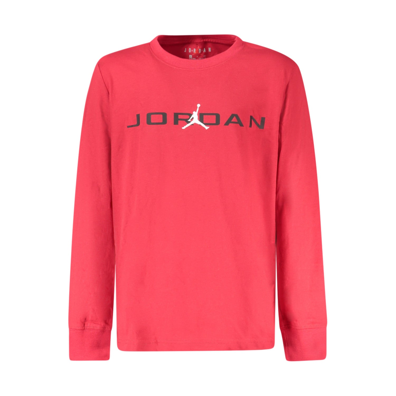 Jordan Youth Long-Sleeve T-Shirt — Red / Black