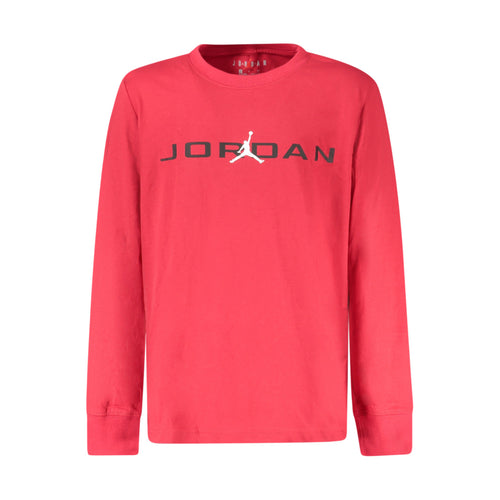 Jordan Youth Long-Sleeve T-Shirt — Red / Black