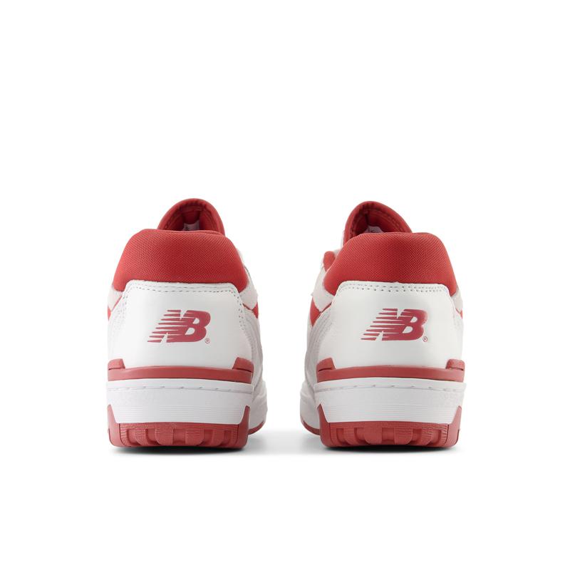 NEW BALANCE 550 red and white sneakers